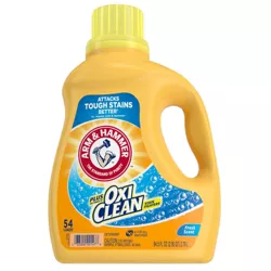 Arm & Hammer Plus OxiClean Fresh Scent Liquid Laundry Detergent