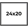 PosterPalooza | Flat Silver Picture Frame - UV Acrylic, Backing Board, Hanging Hardware Included - 2 of 4
