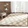 Dhurries DHU104 Hand Woven Area Rug  - Safavieh - 2 of 3