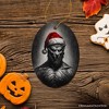 Werewolf with Santa Hat Ornament, Frightening Holiday Keepsake for Tree| OrnamentallyYou - 4 of 4