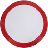 Northlight 22" Outdoor Retro Tulip Side Table, Red and White - 3 of 4