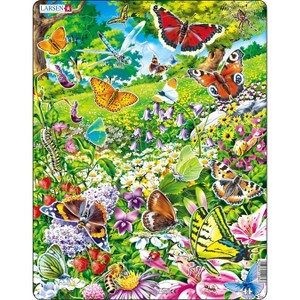 Springbok Larsen Butterflies Children's Jigsaw Puzzle 42pc - 1 of 3