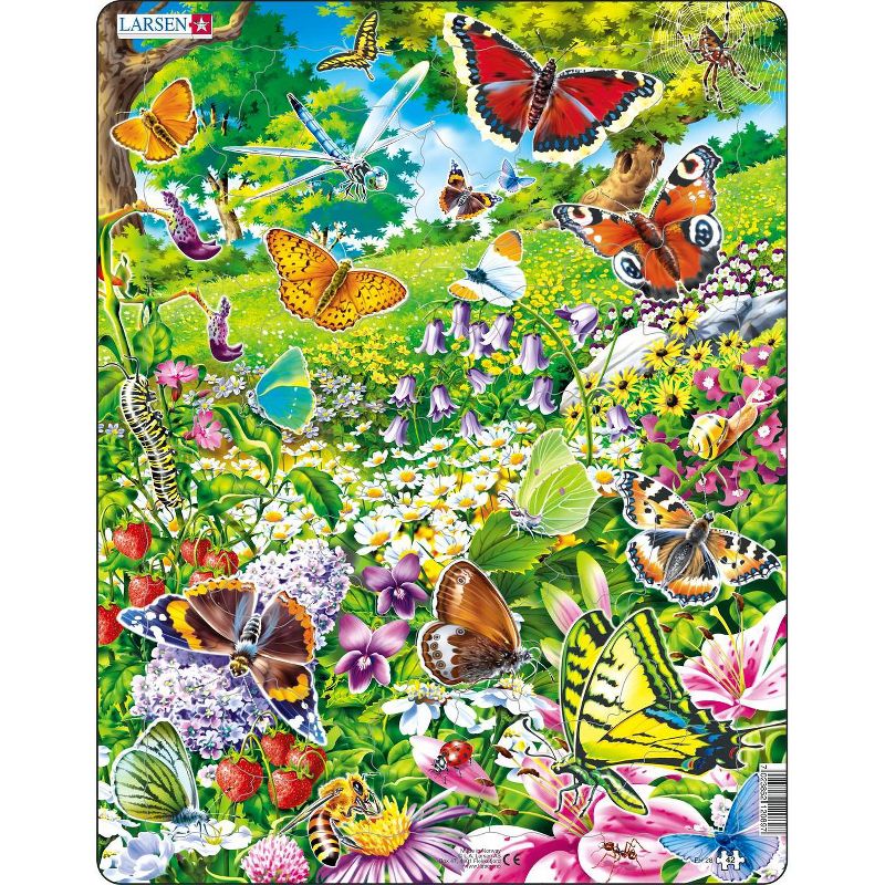 Springbok Larsen Butterflies Children's Jigsaw Puzzle 42pc, 1 of 6