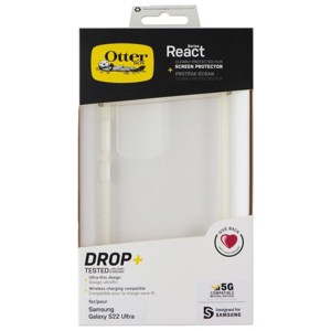 OtterBox React Case + Screen Protector for Samsung Galaxy S22 Ultra - Clear - 1 of 1