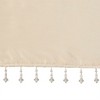 Gracie Mills Elroy Lightweight Beaded Faux Silk Valance - 2 of 4