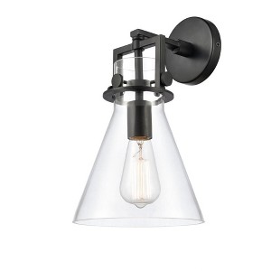 Newton Cone - 1 Light Wall Sconce In Industrial Style-14 Inches Tall and 8 Inches Wide - 1 of 1
