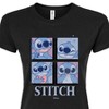 Women's - Disney - Lilo & Stitch Juniors Fitted Graphic T-Shirt - image 2 of 3