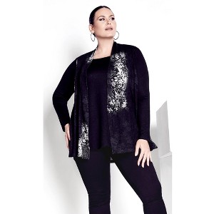 Avenue Hacci Print Duet Top - 1 of 4