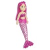 Aurora Large Garnet Sea Sparkles Enchanting Stuffed Doll Pink 18" - 2 of 4