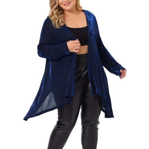 Blue hotsell sparkly cardigan