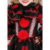 HalloweenCostumes.com Toddler Wonderland Red Clown Costume | Scary Clown Costumes - 3 of 4