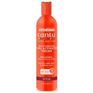 Cantu Natural Hair Moisturizing Curl Activator Cream - 12 fl oz - 1 of 4