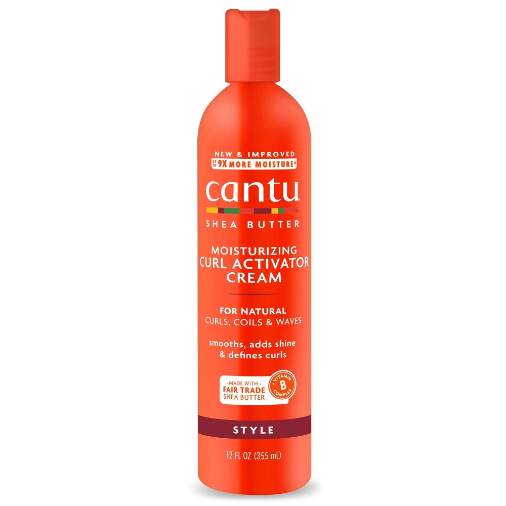 Photos - Hair Styling Product Cantu Natural Hair Moisturizing Curl Activator Cream - 12 fl oz 