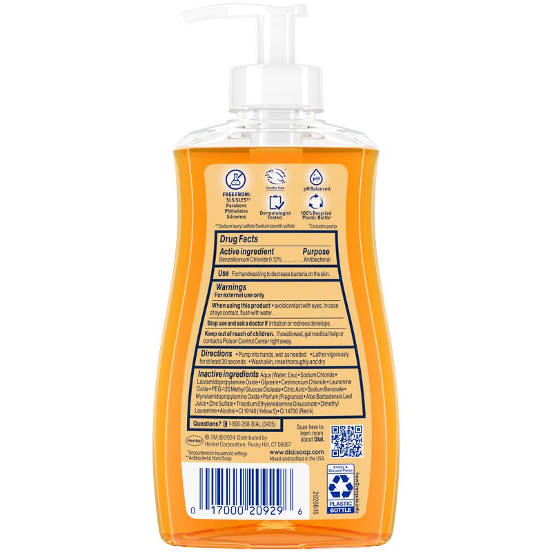Dial Antibacterial Gold Liquid Hand Soap - Original Scent - 11 fl oz, 2 of 11