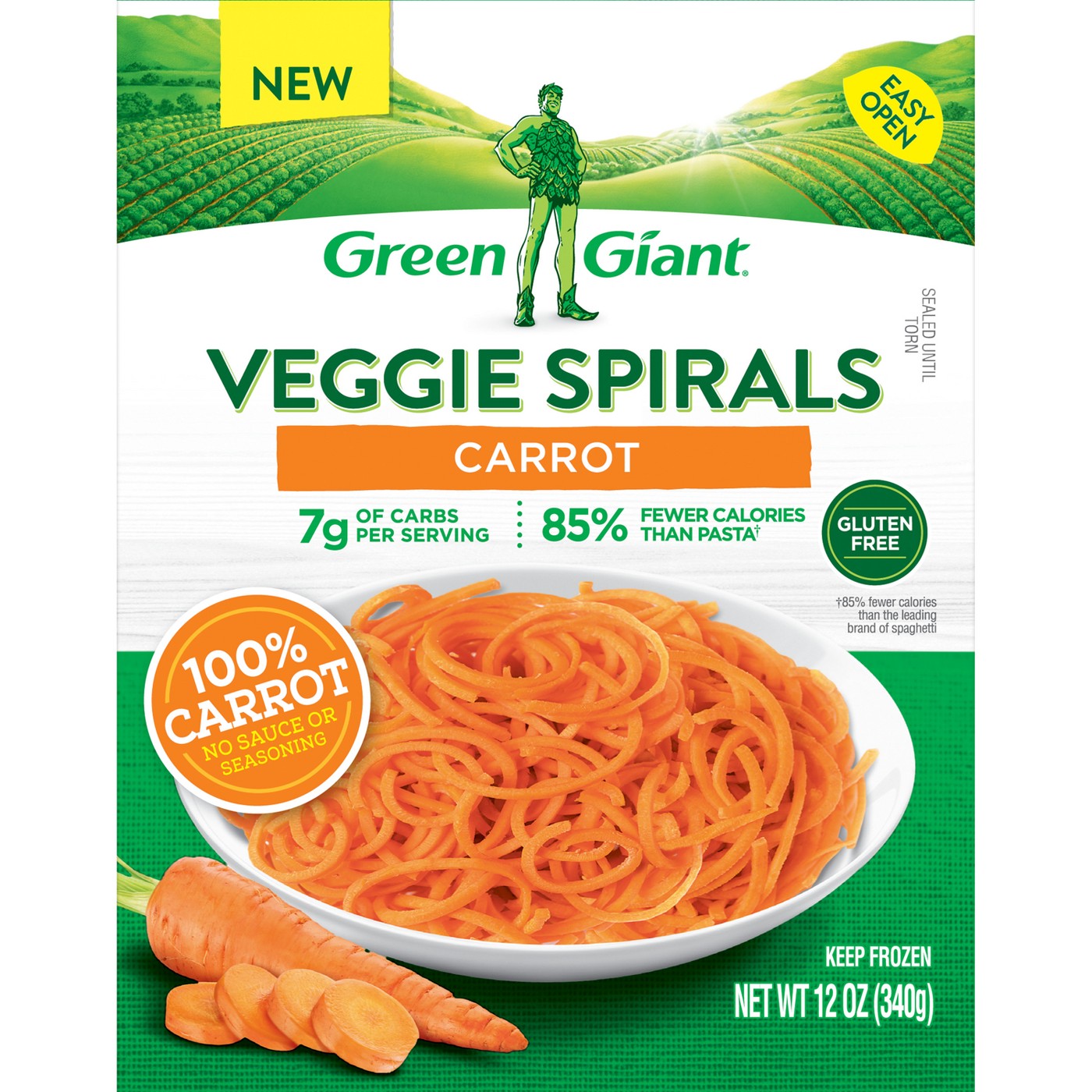 Green Giant Veggie Spirals - Carrot - 12oz - image 1 of 1