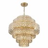 Z-Lite Dealey 17 - Light Chandelier in  Heirloom Brass - 4 of 4