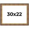 PosterPalooza | Museum Gold Picture Frame - UV Acrylic, Backing Board, Hanging Hardware Included - 2 of 4