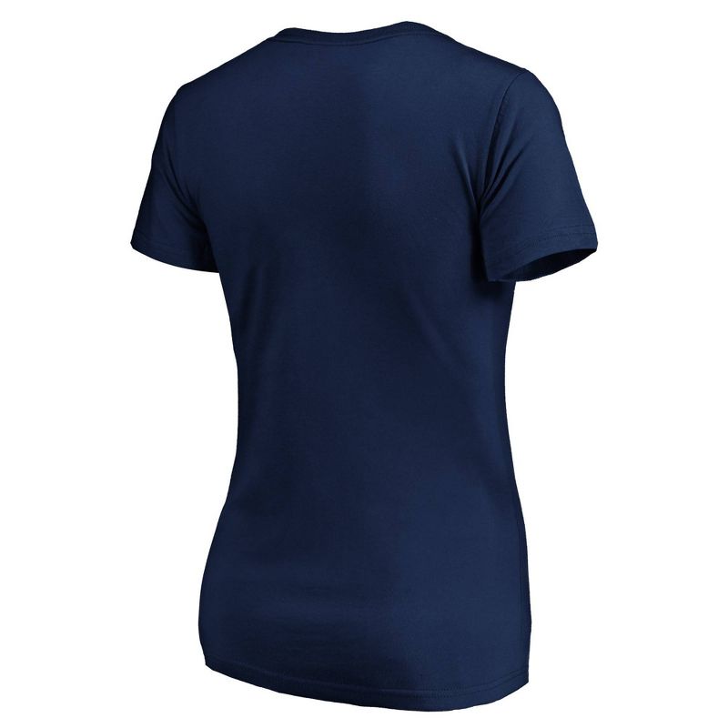 NFL New England Patriots Women's Plus Size Short Sleeve V-Neck T-Shirt, 2 of 4