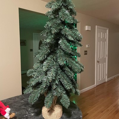 3' Unlit Downswept Alberta Spruce Mini Artificial Christmas Tree With ...