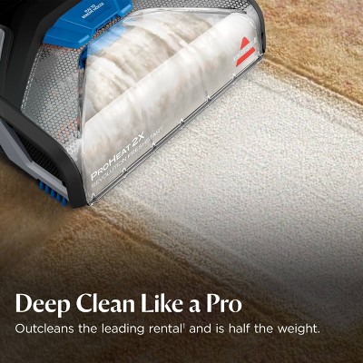 BISSELL ProHeat 2X Revolution FreshStart Pet Hair Pick-Up Carpet Cleaner 3579T 20' 11 Cleaning Path Gray‼️needs cleaning and incomplete‼️