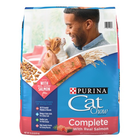 Purina Cat Chow Complete Fish Seafood And Salmon Flavor Dry Cat