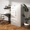 Kumasinova 30"W x 52"H Steel Storage Vertical Filing Cabinet with Lock,4-Drawer File Locker for Office,Home&School,A4/Legal/Letter Sized Drawers - 4 of 4