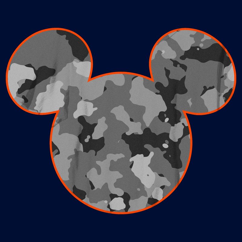 Boy's Husky Mickey & Friends Camo Mickey Logo, 2 of 4