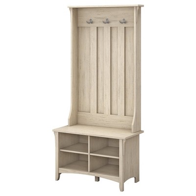 thumbnail image 2 of Salinas Hall Tree With Storage Bench Gray - Bush Furniture At Eden 2 of 13
