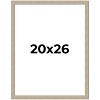 PosterPalooza | 20x26 Thin Barnwood Picture Frame, UV Acrylic, 2 Finishes - Grey and Black - 2 of 4