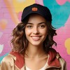 Dalix Baby Pumpkin Embroidered Cotton Baseball Cap Adjustable Dad Hat Womens - 3 of 4