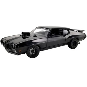 1970 Pontiac GTO Judge "Justified" Black "Drag Outlaws" Series Limited Edition to 564 pieces 1/18 Diecast Model Car by ACME - 1 of 4
