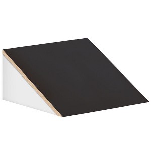 Salsbury Industries 30052BLK 24-Inch Deep Sloping Hood for Open Access Designer Locker and Designer Gear Locker, Black - 1 of 1