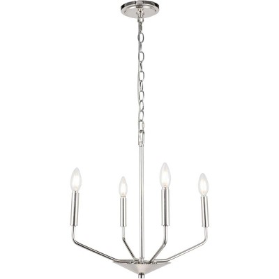 Elegant Lighting Enzo 4 light Chrome pendant