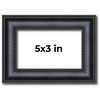 PosterPalooza | Photo Size Linear Black Picture Frame - UV Acrylic, Foam Board Backing, Hanging Hardware - 2 of 4