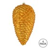 Vickerman Matte Glitter Pinecone Christmas Ornament - 3 of 3