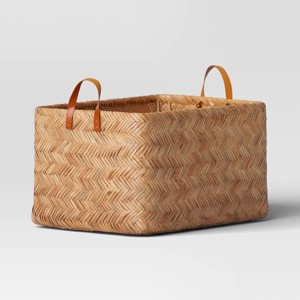 Herringbone Weave Cube Basket - Threshold™ - 1 of 3