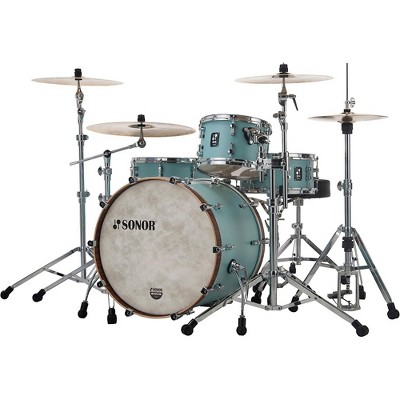 SONOR SQ1 3-Piece Shell Pack with 24 in. Bass Drum Cruiser Blue