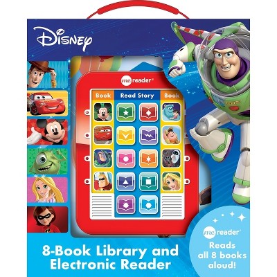 Photo 1 of **MAY NEED NEW BATTERIES*SOUND IS OFF***
Pi Kids Disney Mickey Mouse and Pixar Friends! Electronic Me Reader 8-Book Library Boxed Set