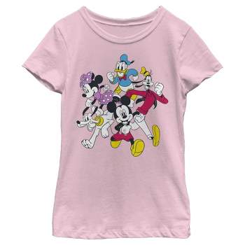 Girl's Disney Mickey & Friends Run T-Shirt