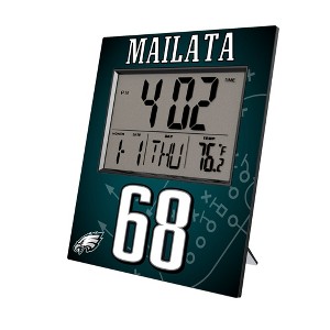 NFL Philadelphia Eagles Players Game Tactic Wall Clock - 1 of 3