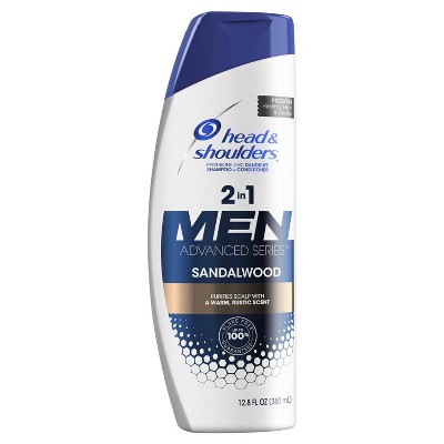 Head and Shoulders Advanced Series Sandalwood 2-in-1 Shampoo and Conditioner for Men - 12.8 fl oz