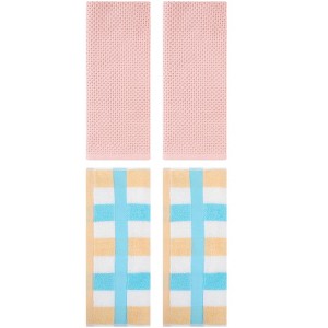 REGALWOVEN 4 Pcs Bathroom Hotel and Spa Waffle Cotton Hand Towels - 1 of 4