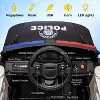 Jojoka 12V Kids 2-Seater Ride On Police Car w/ Remote, Flashing Lights, Megaphone, Music, Suspension & Handle for Kids 3-8 - 3 of 4