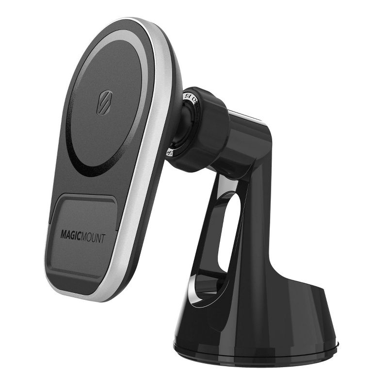 Scosche MagicMount Pro Charge5 Wireless Window/Dash Magnetic Charging Phone Mount, 1 of 14