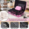 Sapphtopaz 20"24"28" Hardshell ABS Luggage Set, Lightweight ABS Dual Spinner Suitcase with TSA Lock,Airline-Approved Checked Travel Suitcases - 2 of 4