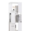 NicBex Bookcases for Living Room 5-Tier Rotating Bookshelf Floor Rack Simple Multi-Function Bookcase Shelf for Home Office - 4 of 4