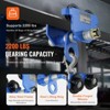VEVOR Manual Trolley, 2200 lbs/1 Ton Load Capacity, Push Beam Trolley with Dual Wheels, Adjustable for I-Beam Flange Width 2.5" to 7" - 4 of 4