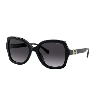 Coach Hc8295 56mm Female Square Sunglasses : Target