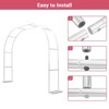 Garden Arch Trellis for Climbing Plants,9.8ft W X 7.2 ft H Metal Wedding Arches for Ceremony Garden Arbor Indoor Garden Arches - 3 of 4