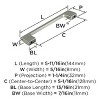 Amerock Riva Cabinet or Drawer Pull - 4 of 4